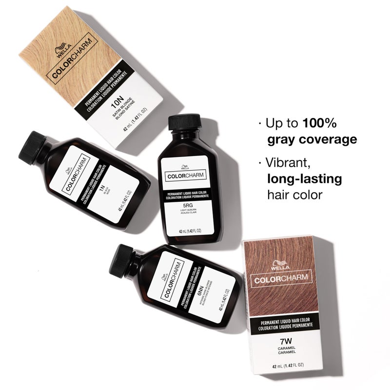 COLORCHARM Permanent Liquid Hair Color for Gray Coverage| 9N Very Light Blonde | 1.4 Fl Oz - Image 4